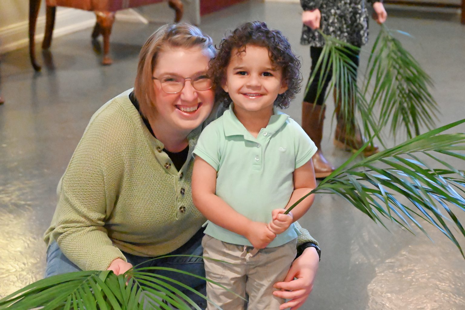 People sharing life together at First Baptist Church